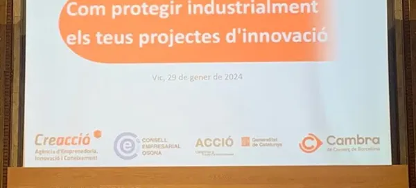 Jornada de protección industrial de proyectos I+D