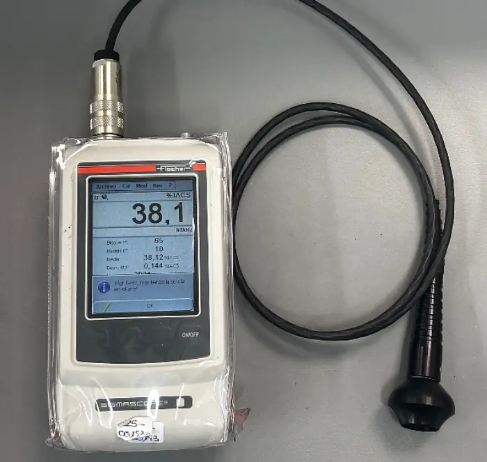 Electrical conductivity meter (Metallography lab) Electrical conductivity meter (Metallography lab)