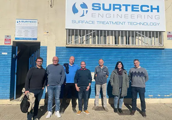 Reunión de seguimiento del proyecto SUSCROM en SURTECH Engineering